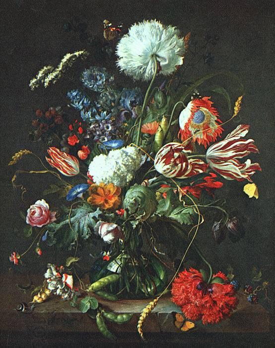 HEEM, Jan Davidsz. de Vase of Flowers  sg China oil painting art